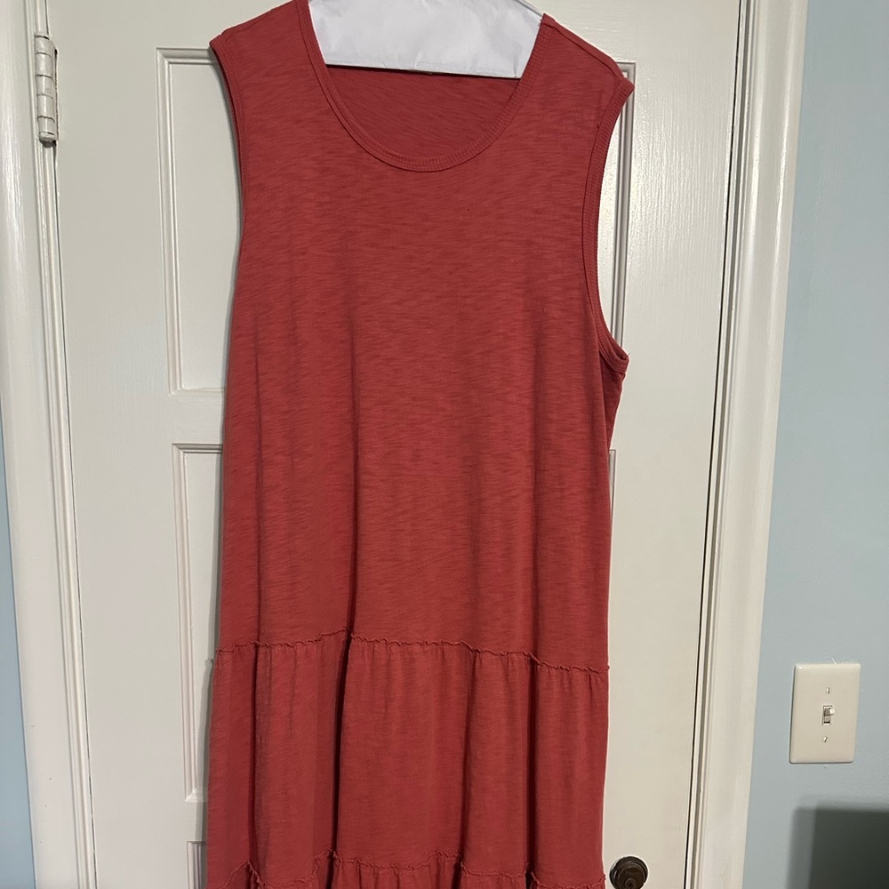 Dylan Coral Knit dress